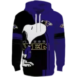 baltimore-ravens-playful-snoopy-purple-hoodie-best-selling