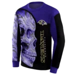 baltimore-ravens-skull-motif-purple-black-hoodie-best-selling