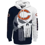 chicago-bears-graphic-punisher-blue-white-hoodie-best-selling