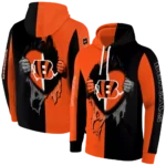 cincinnati-bengals-heartbeat-graphic-orange-hoodie-best-selling