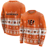 cincinnati-bengals-reindeer-motif-orange-hoodie-best-selling