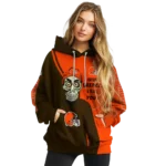 cleveland-browns-achmed-skull-brown-hoodie-best-selling