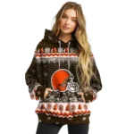 cleveland-browns-christmas-trees-brown-hoodie-best-selling