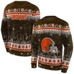 cleveland-browns-christmas-trees-brown-hoodie-best-selling