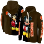 cleveland-browns-mickey-mouse-brown-black-hoodie-best-selling