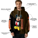 cleveland-browns-mickey-mouse-brown-black-hoodie-best-selling