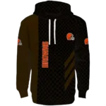 cleveland-browns-monogram-pattern-brown-hoodie-best-selling