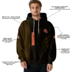 cleveland-browns-monogram-pattern-brown-hoodie-best-selling