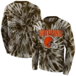cleveland-browns-tie-dye-pattern-brown-hoodie-best-selling