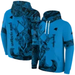 custom-carolina-panthers-deer-silhouette-blue-hoodie-best-selling