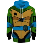 custom-carolina-panthers-superhero-armor-blue-green-hoodie-best-selling