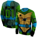 custom-carolina-panthers-superhero-armor-blue-green-hoodie-best-selling