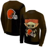 custom-cleveland-browns-baby-yoda-brown-black-hoodie-best-selling