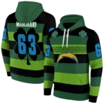 custom-los-angeles-chargers-celtic-patterns-green-hoodie-best-selling