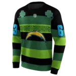 custom-los-angeles-chargers-celtic-patterns-green-hoodie-best-selling