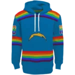 custom-los-angeles-chargers-rainbow-stripes-blue-hoodie-best-selling