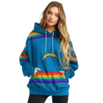 custom-los-angeles-chargers-rainbow-stripes-blue-hoodie-best-selling