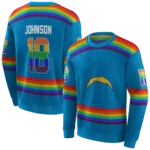 custom-los-angeles-chargers-rainbow-stripes-blue-hoodie-best-selling