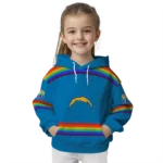 custom-los-angeles-chargers-rainbow-stripes-blue-hoodie-best-selling