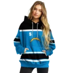 custom-los-angeles-chargers-striped-pattern-blue-hoodie-best-selling