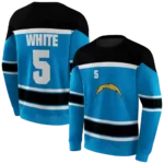 custom-los-angeles-chargers-striped-pattern-blue-hoodie-best-selling