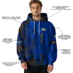 custom-los-angeles-rams-deer-silhouette-blue-hoodie-best-selling