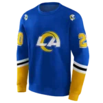 custom-los-angeles-rams-striped-sleeves-blue-hoodie-best-selling