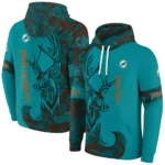 custom-miami-dolphins-deer-silhouette-aqua-hoodie-best-selling