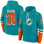 custom-miami-dolphins-striped-sleeves-aqua-hoodie-best-selling