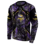 custom-minnesota-vikings-hunting-theme-purple-black-hoodie-best-selling