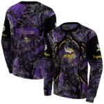 custom-minnesota-vikings-hunting-theme-purple-black-hoodie-best-selling
