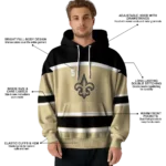 custom-new-orleans-saints-striped-pattern-gold-hoodie-best-selling