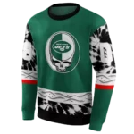 custom-new-york-jets-grateful-vibes-green-hoodie-best-selling