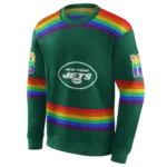 custom-new-york-jets-rainbow-stripes-green-hoodie-best-selling
