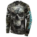 custom-philadelphia-eagles-camo-skull-hoodie-best-selling