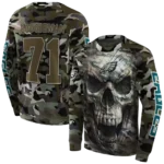 custom-philadelphia-eagles-camo-skull-hoodie-best-selling