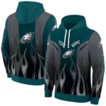custom-philadelphia-eagles-flame-design-green-hoodie-best-selling