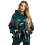 custom-philadelphia-eagles-flame-design-green-hoodie-best-selling
