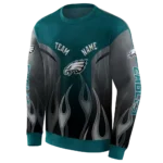custom-philadelphia-eagles-flame-design-green-hoodie-best-selling