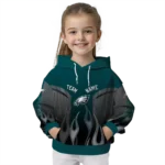custom-philadelphia-eagles-flame-design-green-hoodie-best-selling