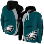 custom-philadelphia-eagles-minimalist-design-green-black-hoodie-best-selling