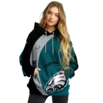 custom-philadelphia-eagles-minimalist-design-green-black-hoodie-best-selling
