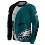 custom-philadelphia-eagles-minimalist-design-green-black-hoodie-best-selling