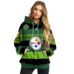 custom-pittsburgh-steelers-celtic-patterns-green-hoodie-best-selling