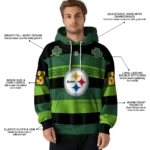 custom-pittsburgh-steelers-celtic-patterns-green-hoodie-best-selling