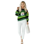 custom-pittsburgh-steelers-celtic-patterns-green-hoodie-best-selling