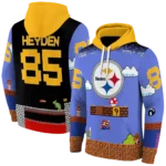 custom-pittsburgh-steelers-mario-blue-black-hoodie-best-selling