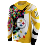 custom-pittsburgh-steelers-puzzle-pieces-gold-hoodie-best-selling