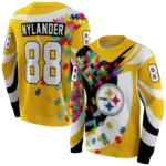 custom-pittsburgh-steelers-puzzle-pieces-gold-hoodie-best-selling