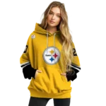 custom-pittsburgh-steelers-striped-sleeves-gold-hoodie-best-selling
